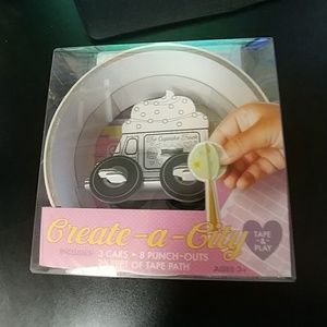 Create a City, Build a Car Tape Set